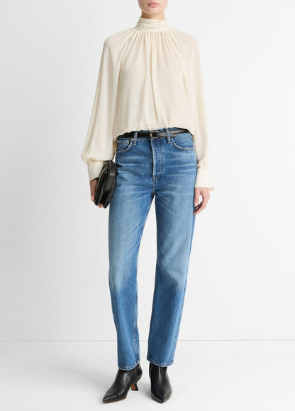 VINCE Citizens of Humanity Blaine Vintage Straight-Leg Jean in Denim
