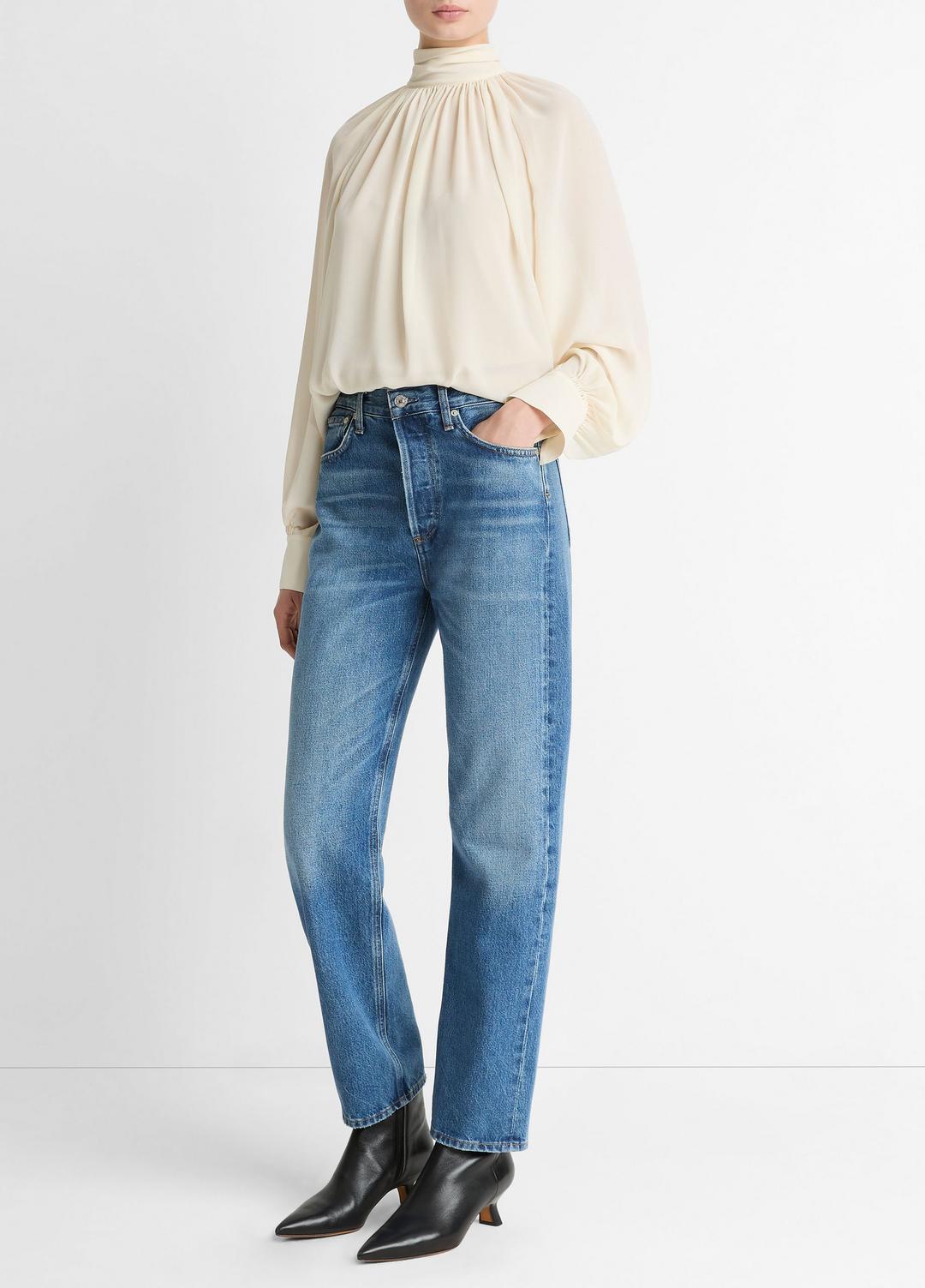 VINCE Citizens of Humanity Blaine Vintage Straight-Leg Jean in Denim