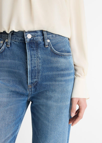 VINCE Citizens of Humanity Blaine Vintage Straight-Leg Jean in Denim