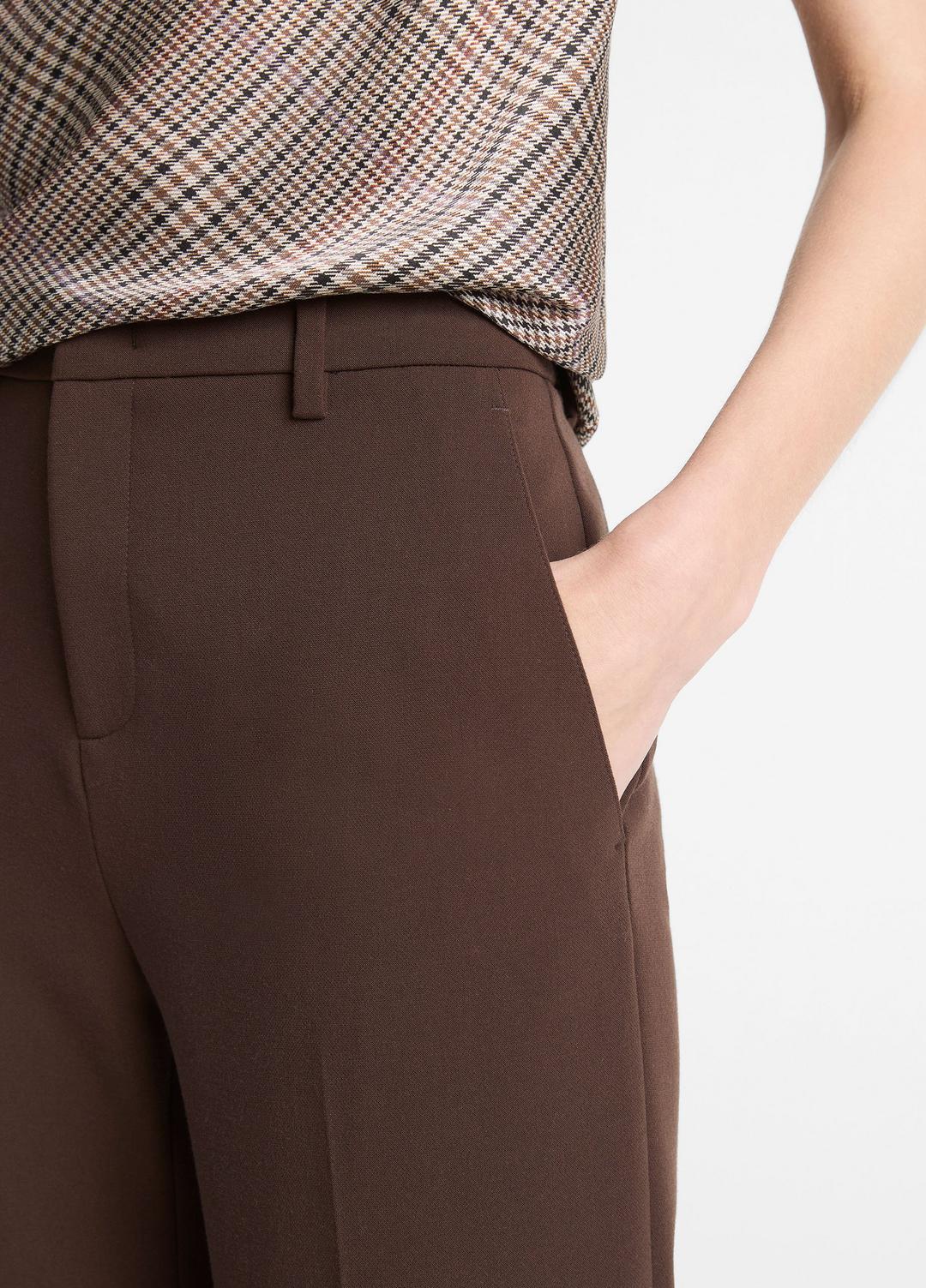 VINCE Mid-Rise Tailored Flare Pant in Trousers