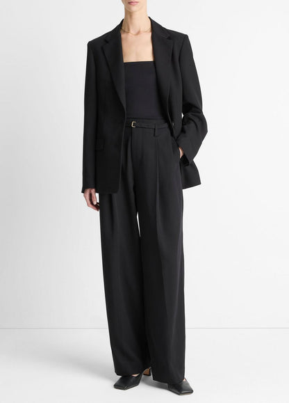 VINCE High-Waist Pleated Trouser in Trousers
