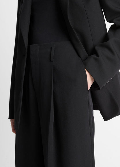 VINCE High-Waist Pleated Trouser in Trousers