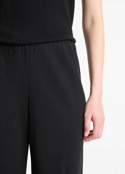 VINCE Colette High-Rise Crepe Bias Pant in Trousers