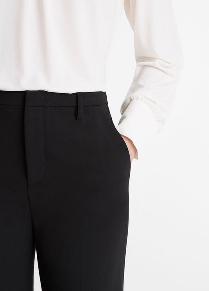 VINCE Mid-Rise Tailored Flare Pant in Trousers