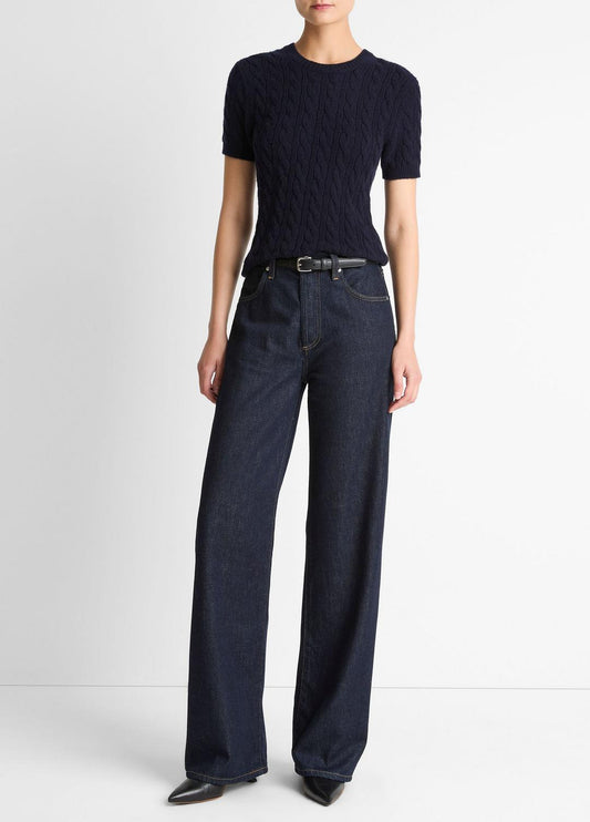 VINCE Citizens of Humanity Annina Straight-Leg Jean in Denim