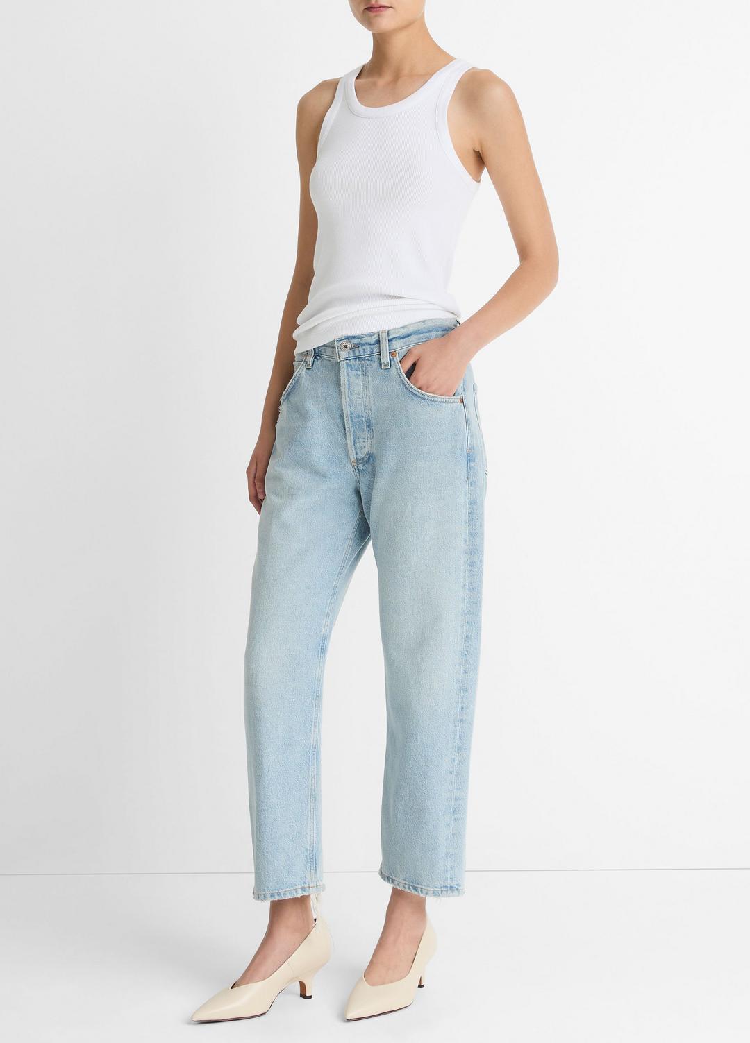 VINCE Citizens of Humanity Winslow Low-Rise Boyfriend Jean in Denim