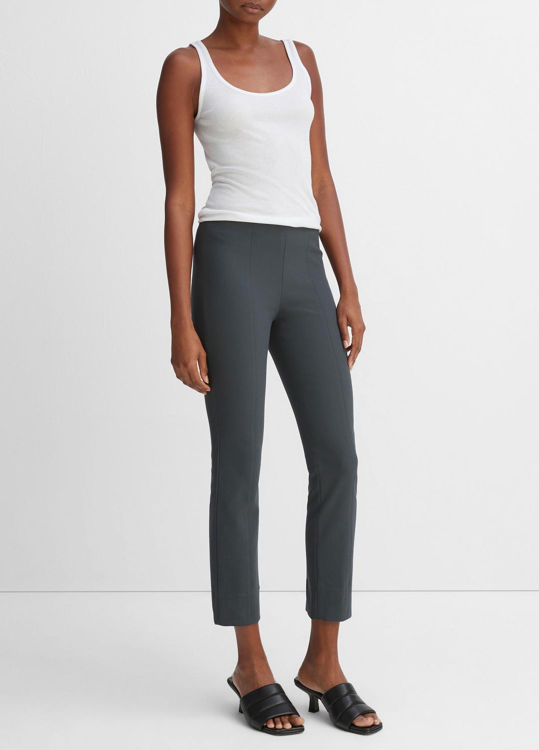 VINCE Women's Stitch Front Seam Ponte Legging