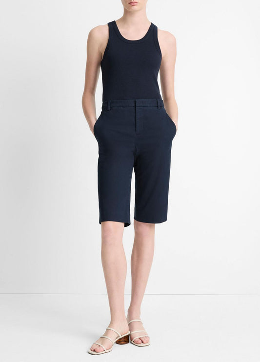 VINCE Italian Stretch-Cotton Chino Short in Shorts