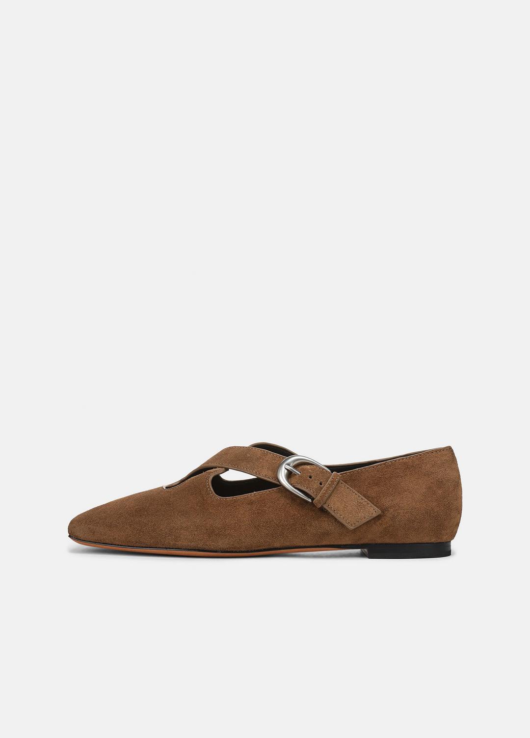 VINCE Cici Suede Flat in Loafers & Flats