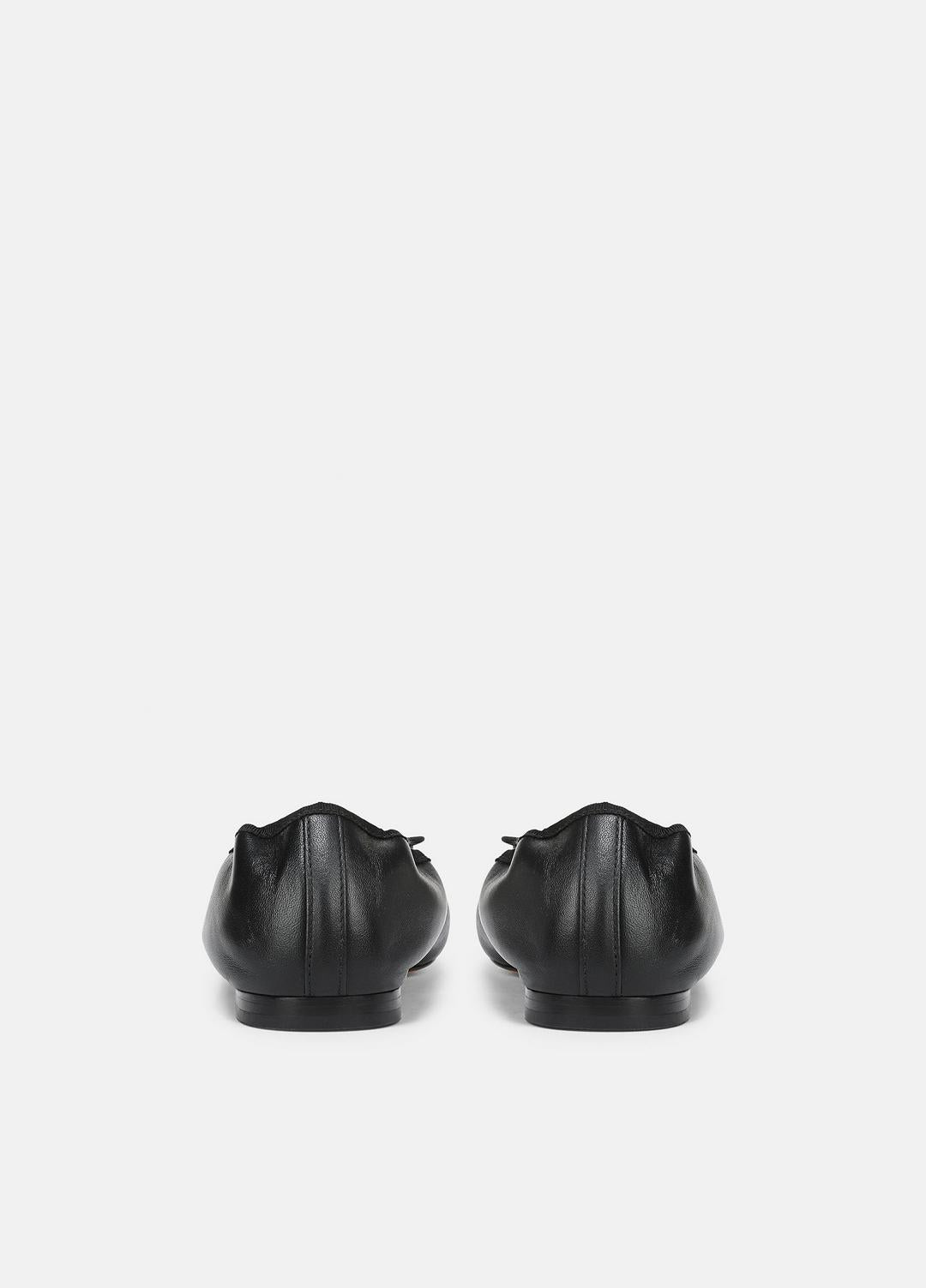 VINCE Darla Leather Ballet Flat in Loafers & Flats