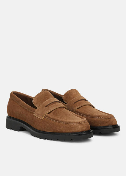 VINCE Siena Suede Lug-Sole Loafer in Loafers & Flats