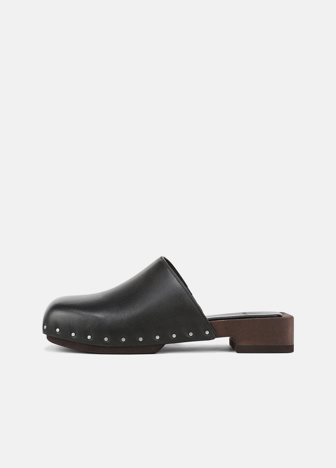 VINCE Margarita Leather Clog in Loafers & Flats