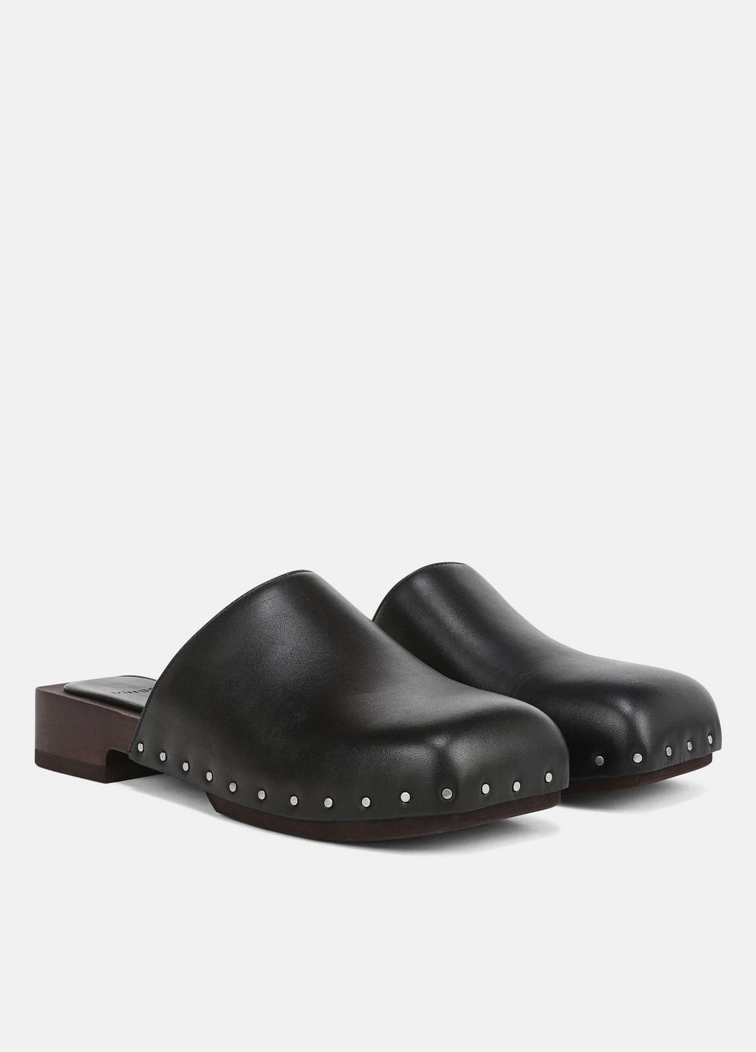 VINCE Margarita Leather Clog in Loafers & Flats