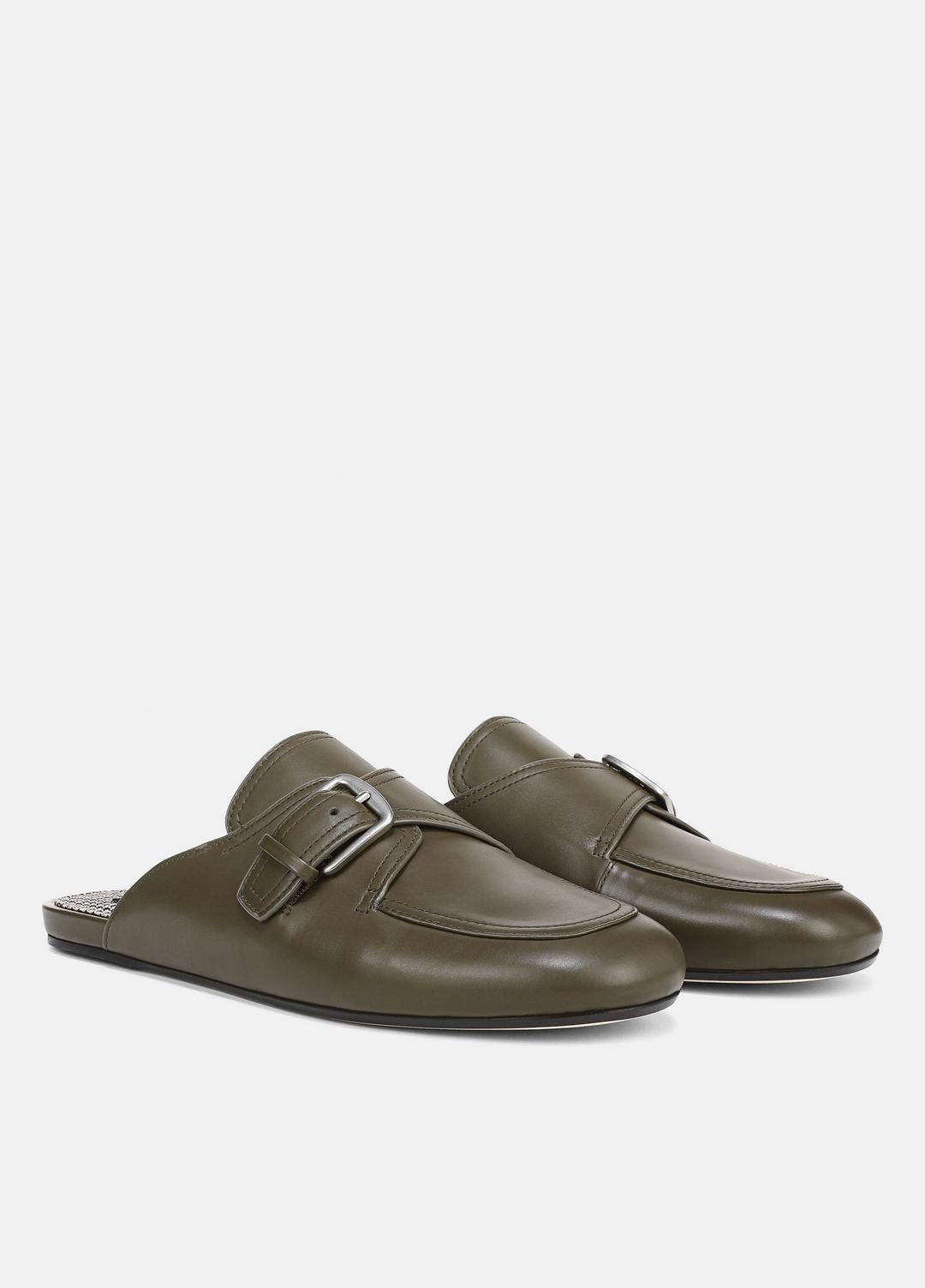 VINCE Minetta Leather Loafer Mule in Loafers & Flats