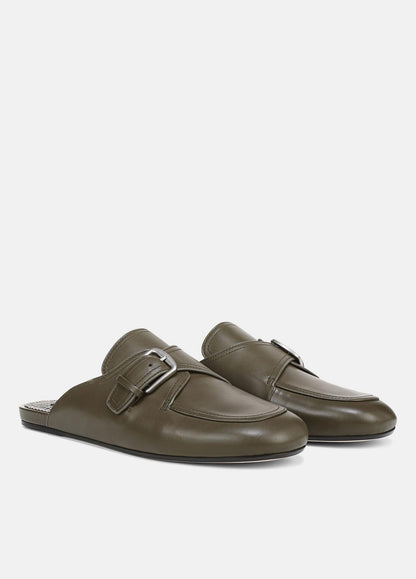 VINCE Minetta Leather Loafer Mule in Loafers & Flats