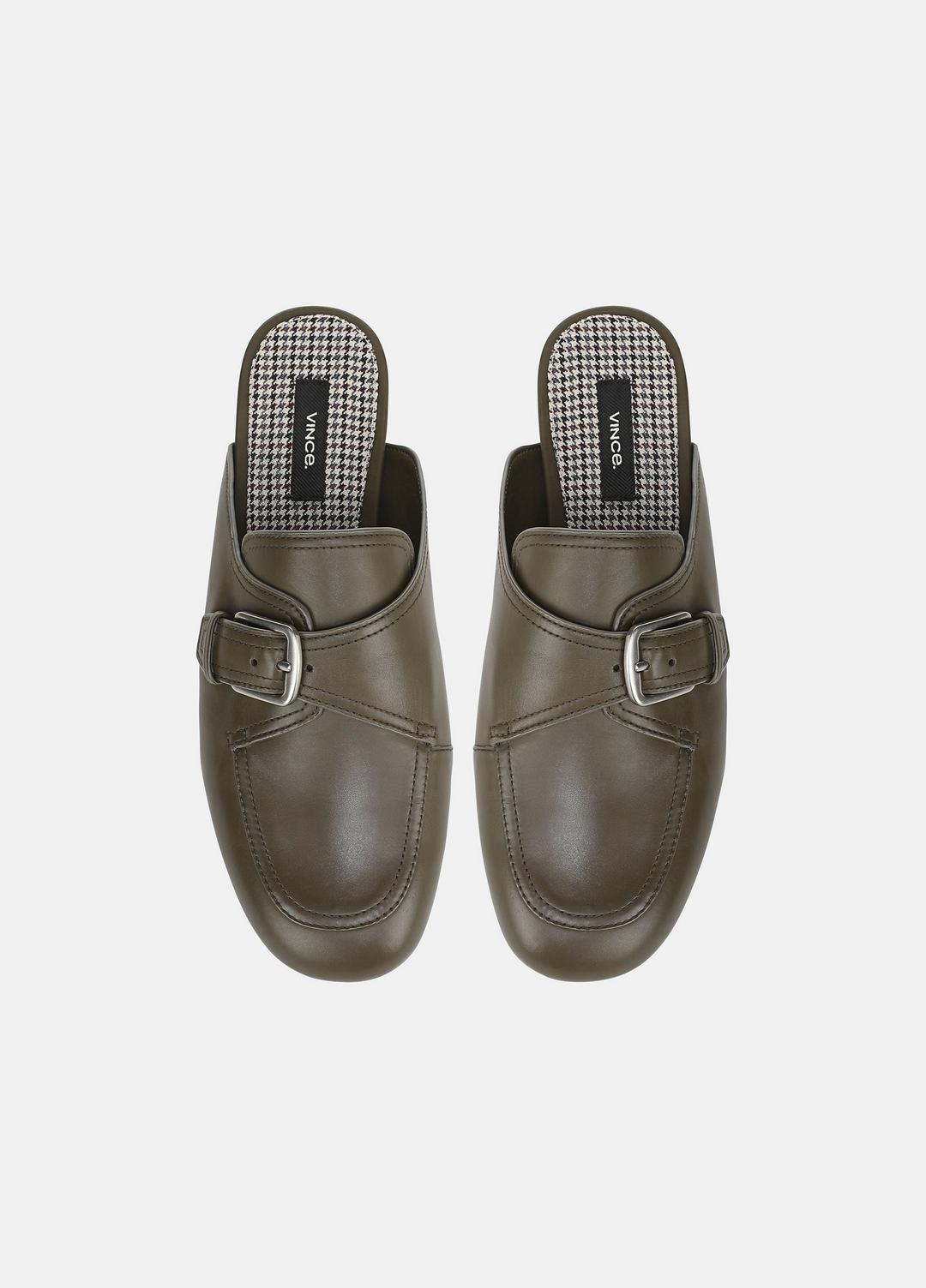 VINCE Minetta Leather Loafer Mule in Loafers & Flats