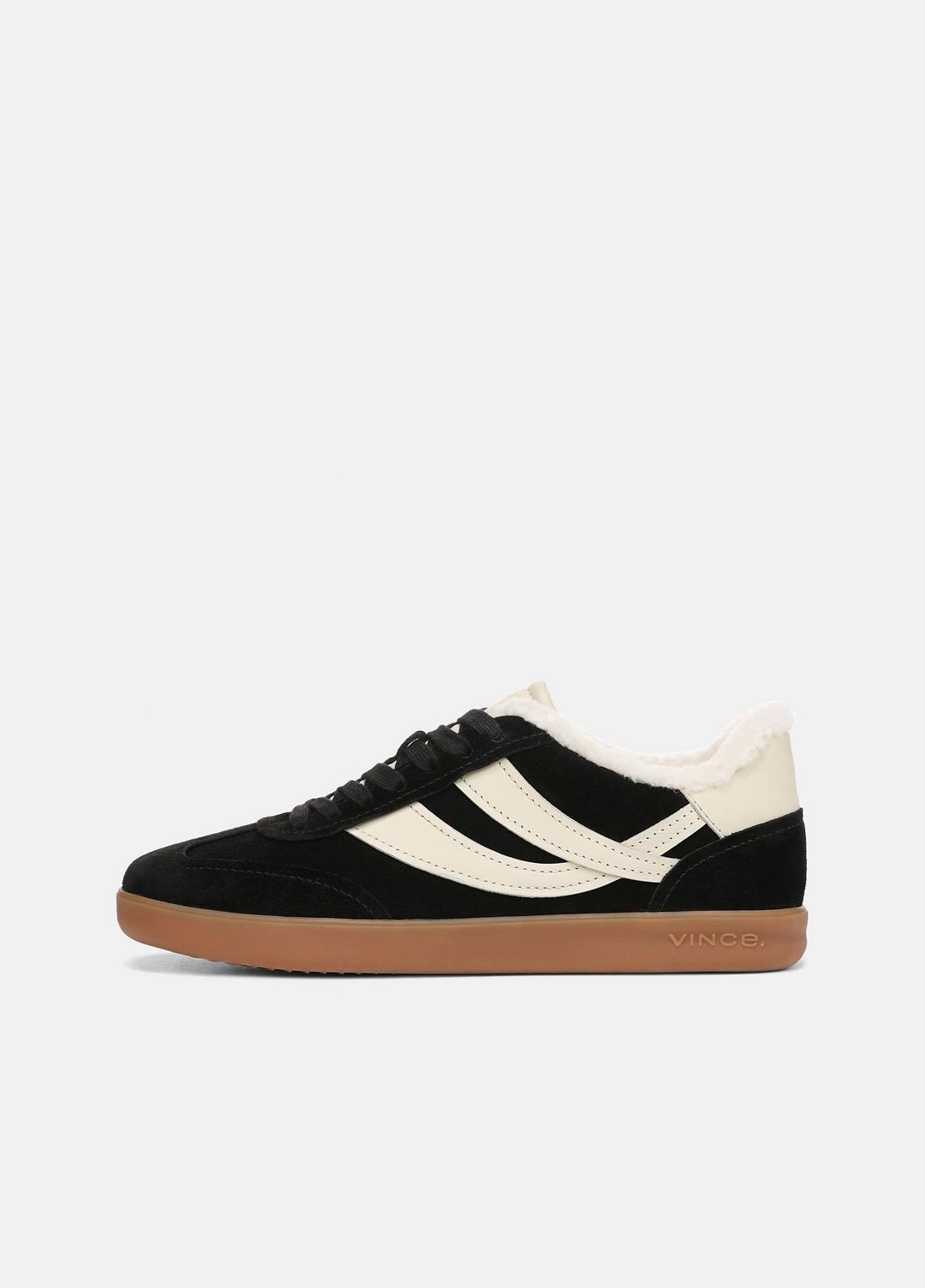 VINCE Oasis Suede & Shearling Sneaker in Sneakers