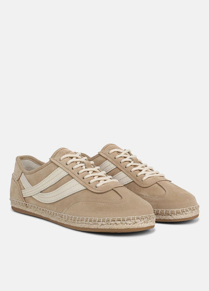 VINCE Oasis Suede & Leather Espadrille Sneaker in Sneakers