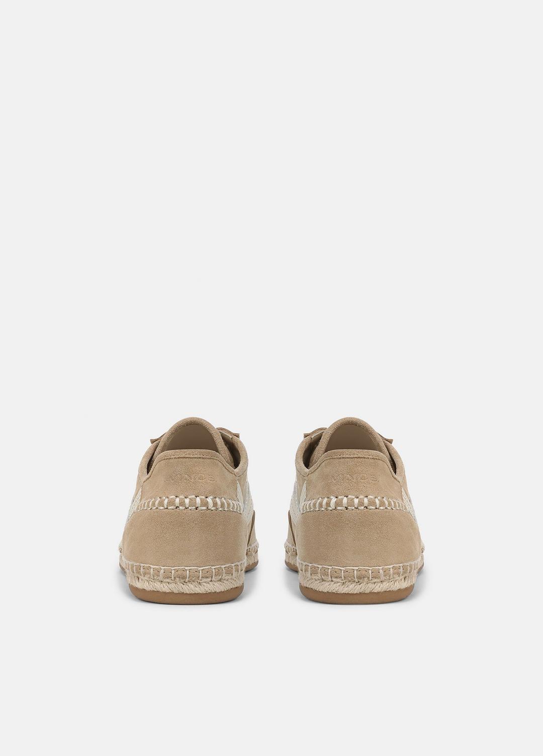 VINCE Oasis Suede & Leather Espadrille Sneaker in Sneakers