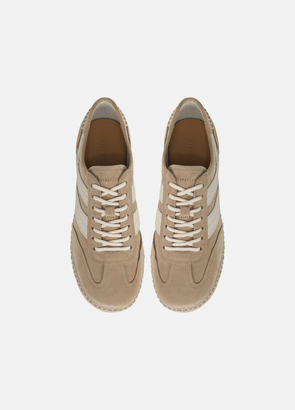 VINCE Oasis Suede & Leather Espadrille Sneaker in Sneakers