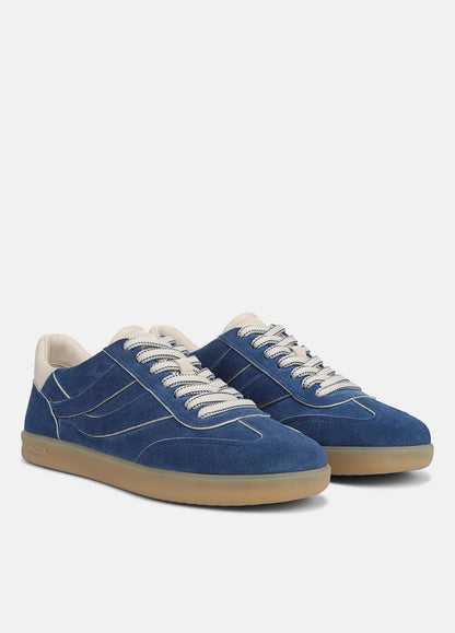 VINCE Oasis Contrast-Edge Suede Sneaker in Sneakers