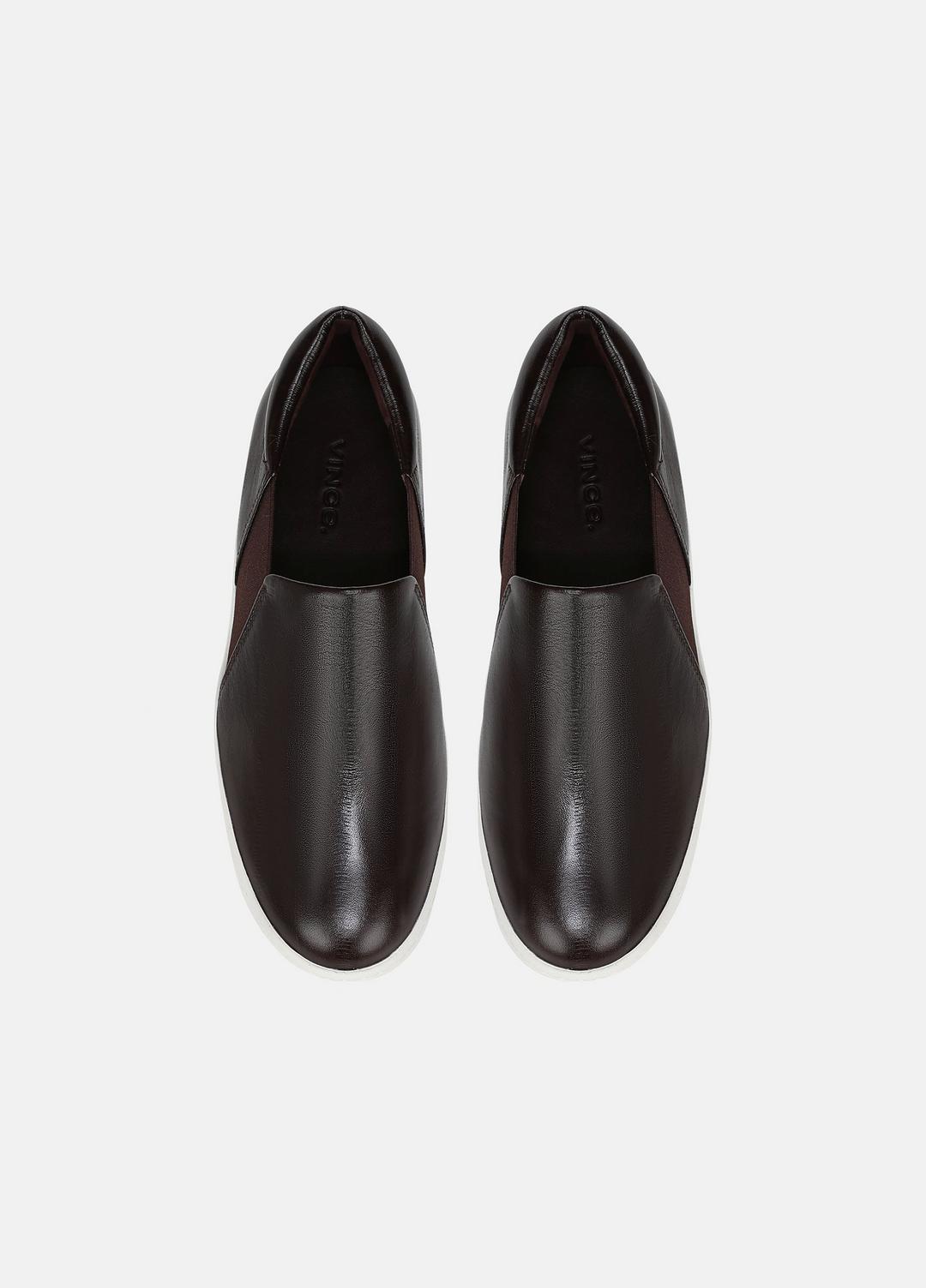 VINCE Warren Leather Sneaker in Sneakers