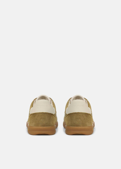 VINCE Oasis Contrast-Edge Suede Sneaker in Sneakers