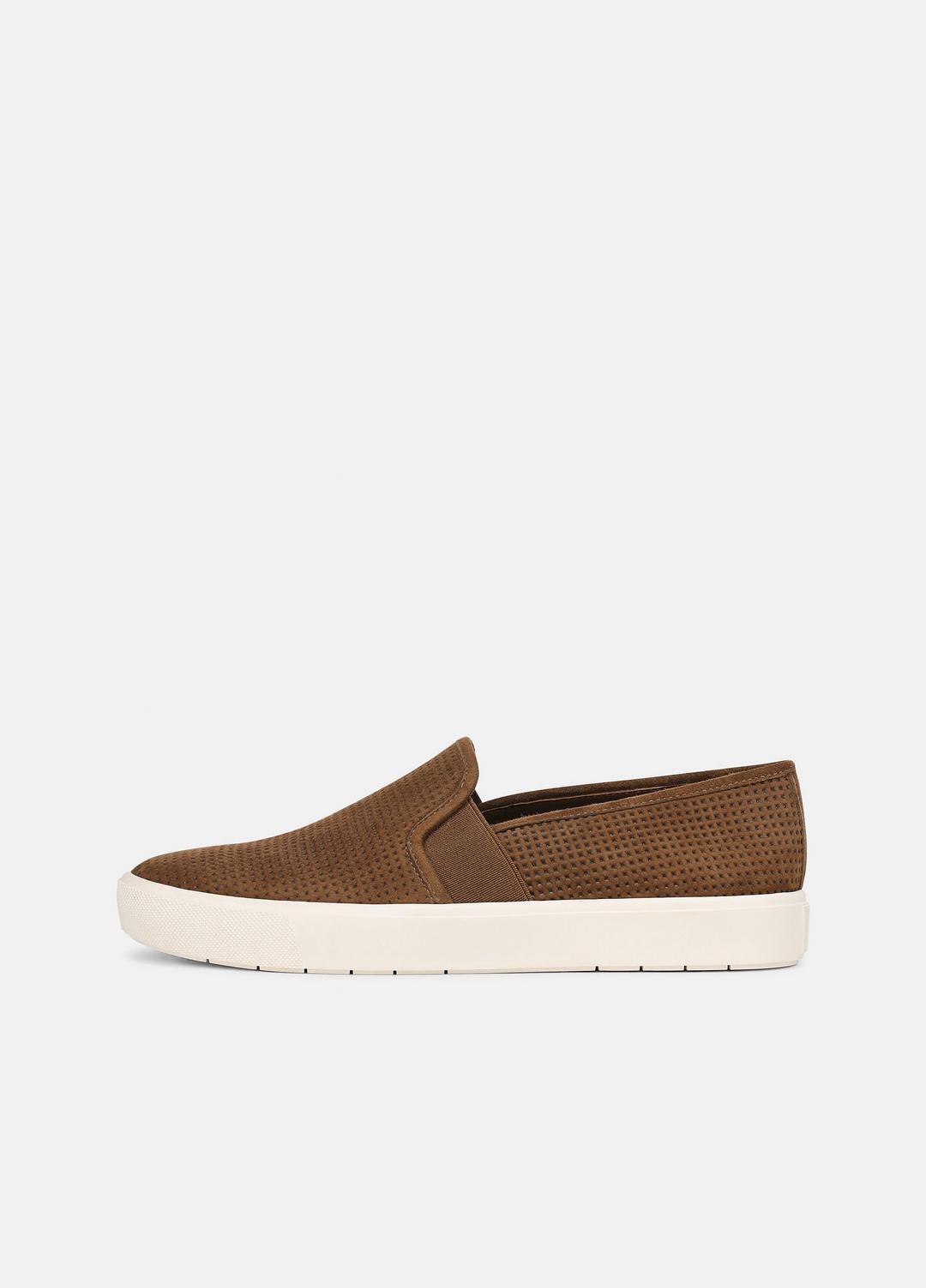 VINCE Blair Perforated Suede Sneaker in Sneakers