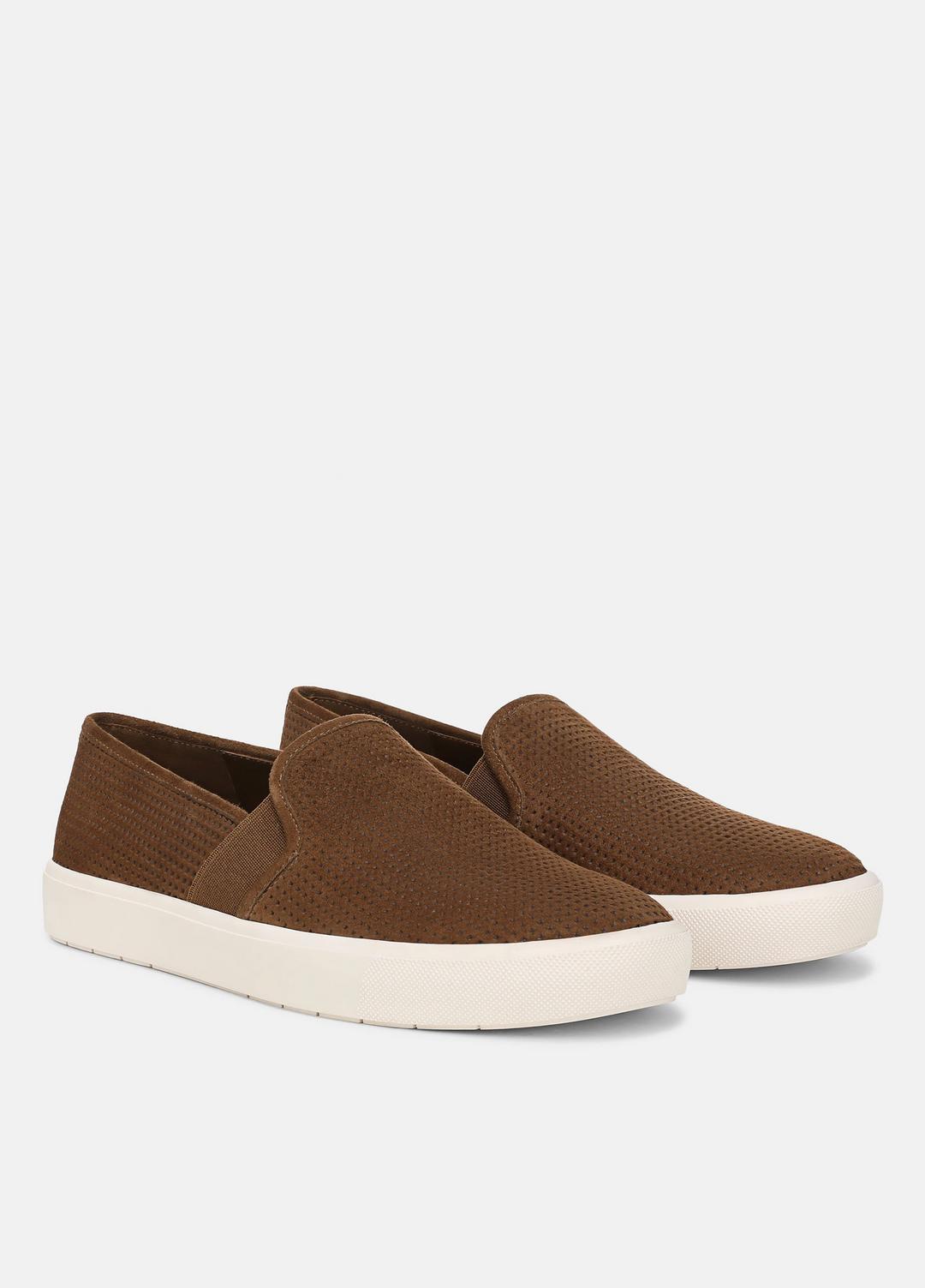 VINCE Blair Perforated Suede Sneaker in Sneakers