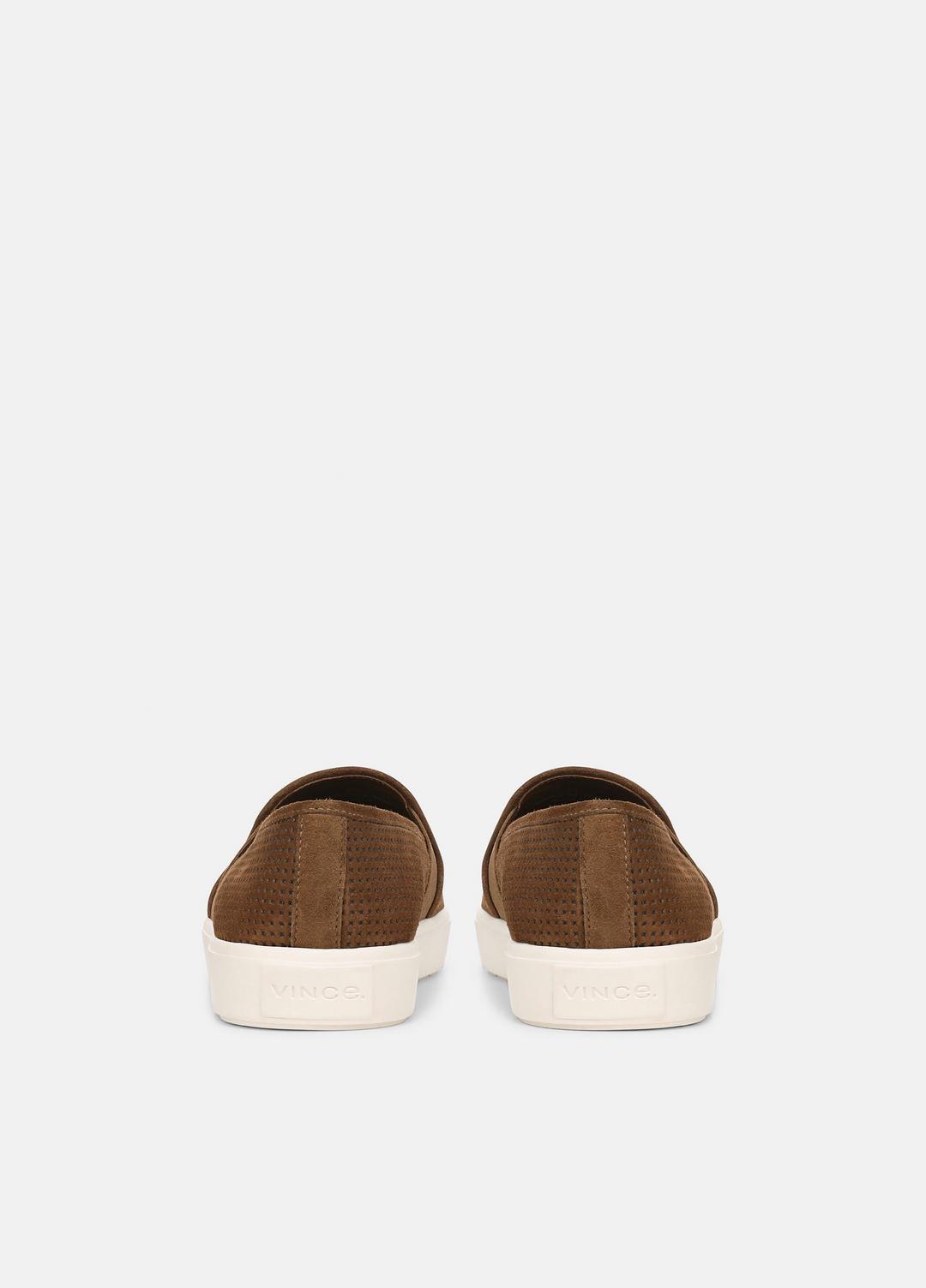 VINCE Blair Perforated Suede Sneaker in Sneakers