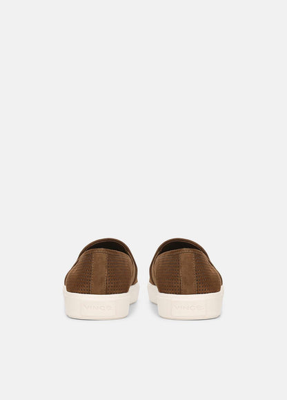 VINCE Blair Perforated Suede Sneaker in Sneakers