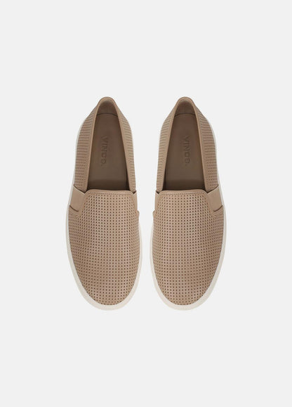 VINCE Blair Perforated Leather Sneaker in Sneakers