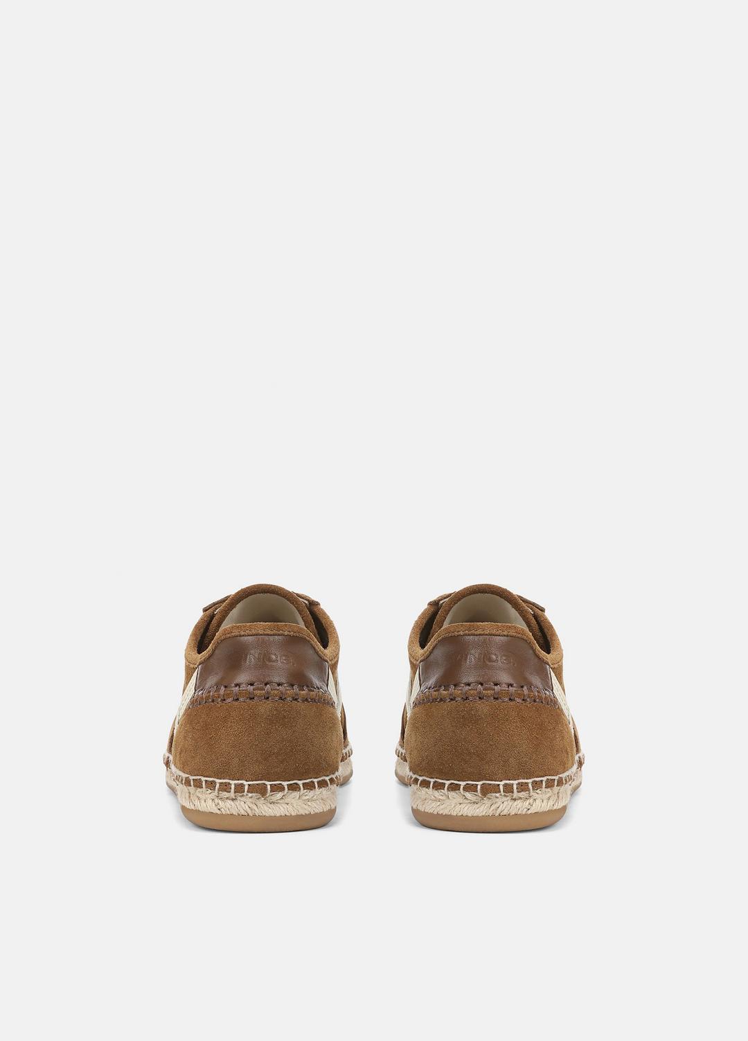 VINCE Oasis Suede & Leather Espadrille Sneaker in Sneakers