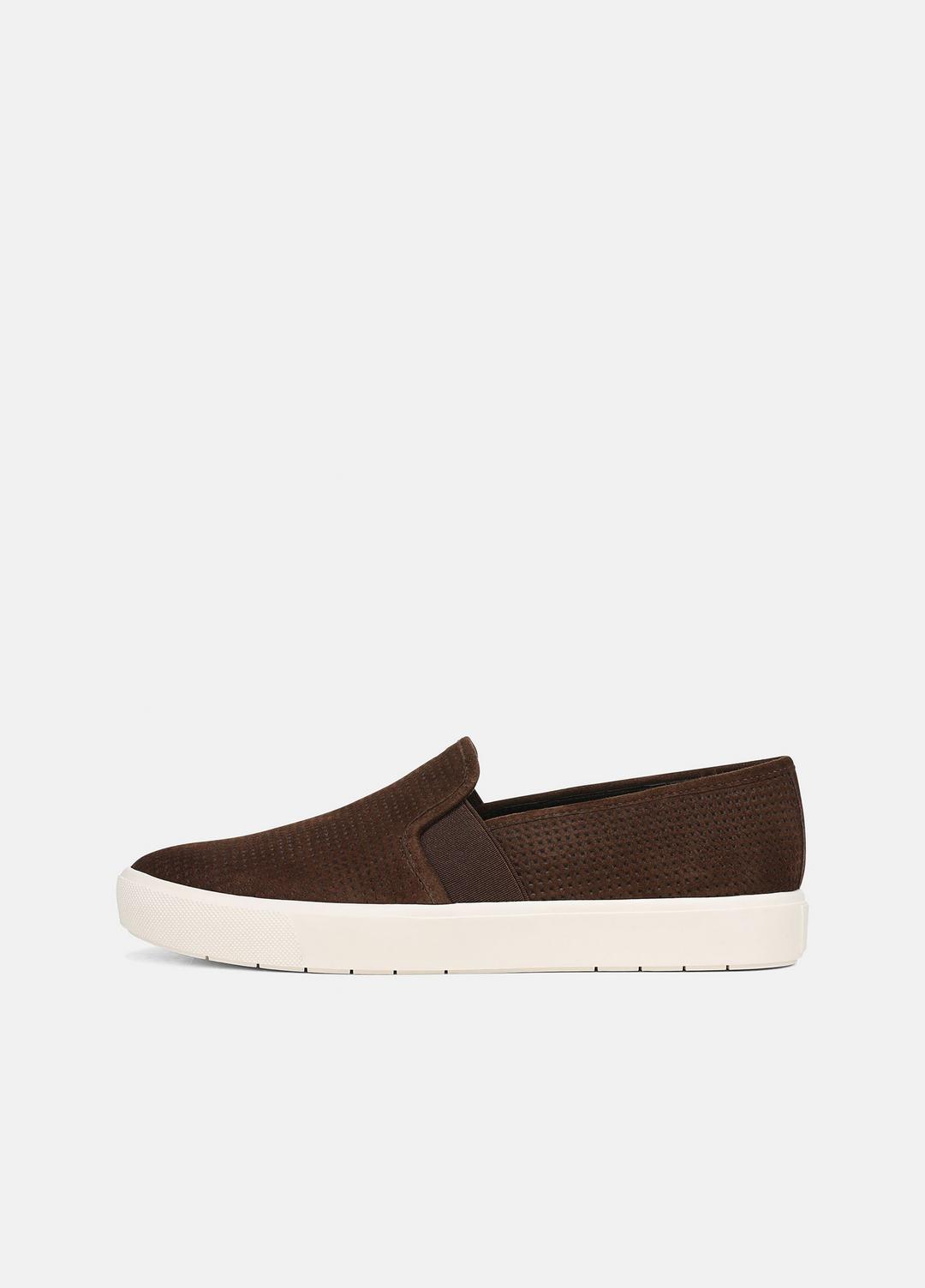 VINCE Blair Perforated Suede Sneaker in Sneakers
