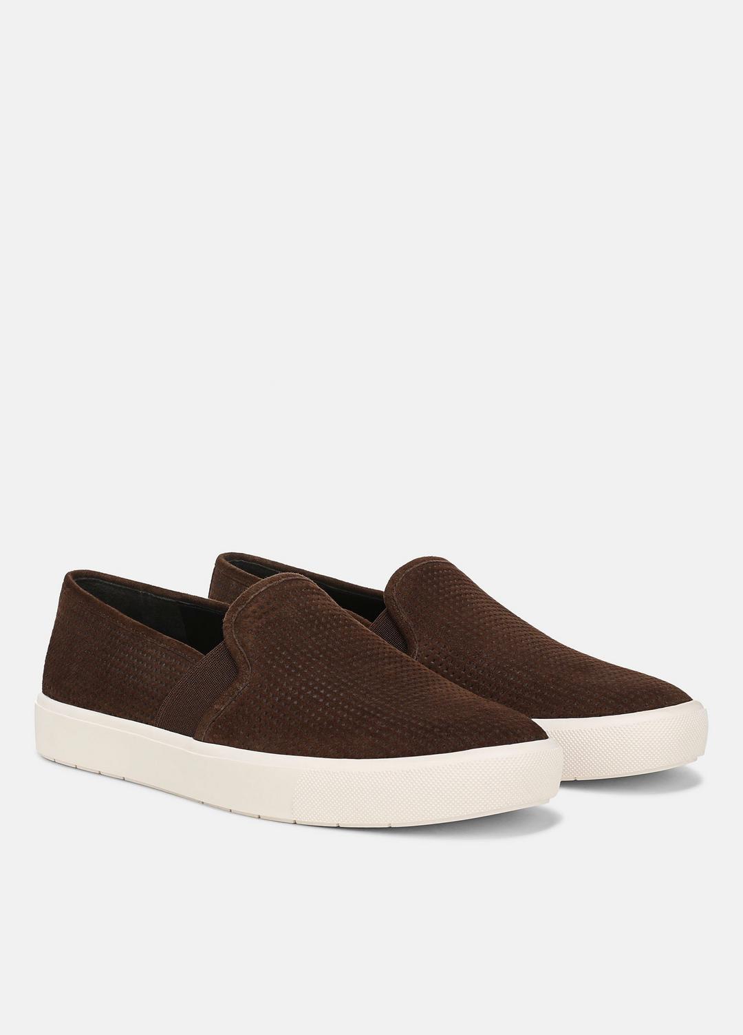 VINCE Blair Perforated Suede Sneaker in Sneakers