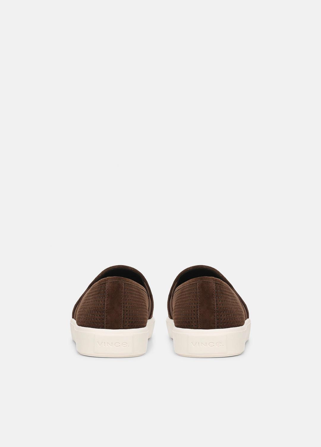 VINCE Blair Perforated Suede Sneaker in Sneakers