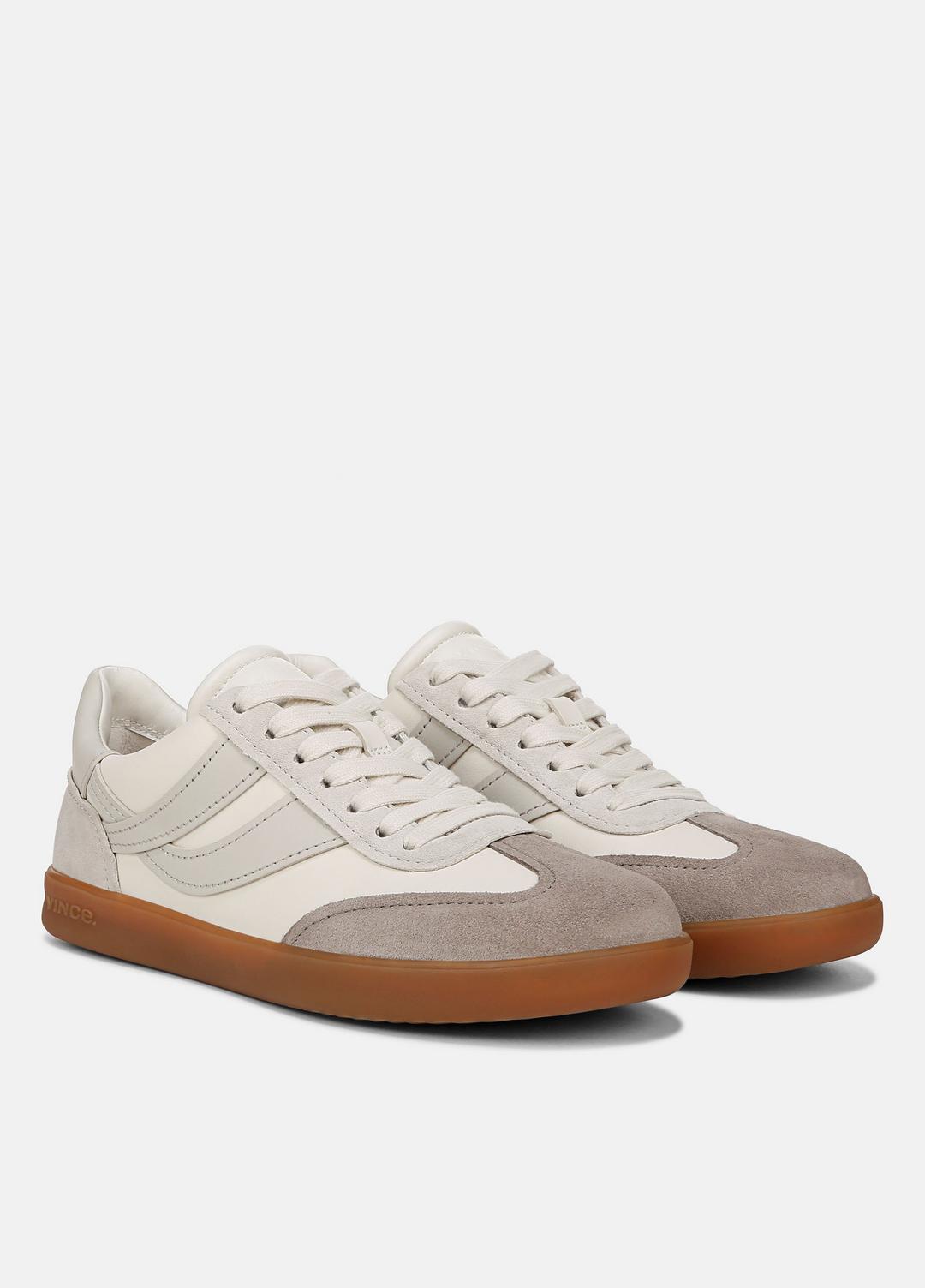 VINCE Oasis Leather and Suede Sneaker in Sneakers