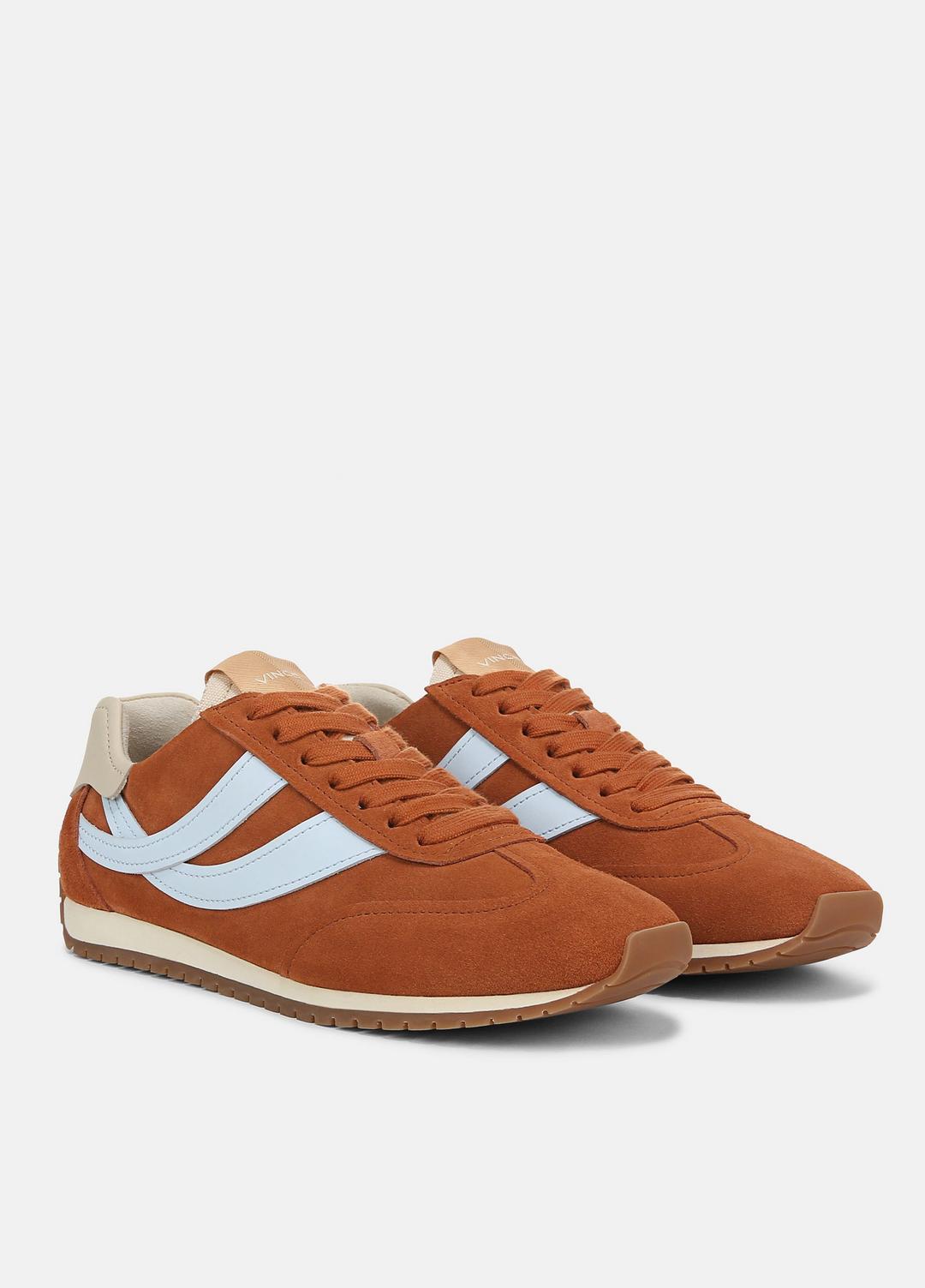 VINCE Oasis Suede & Leather Runner Sneaker in Sneakers