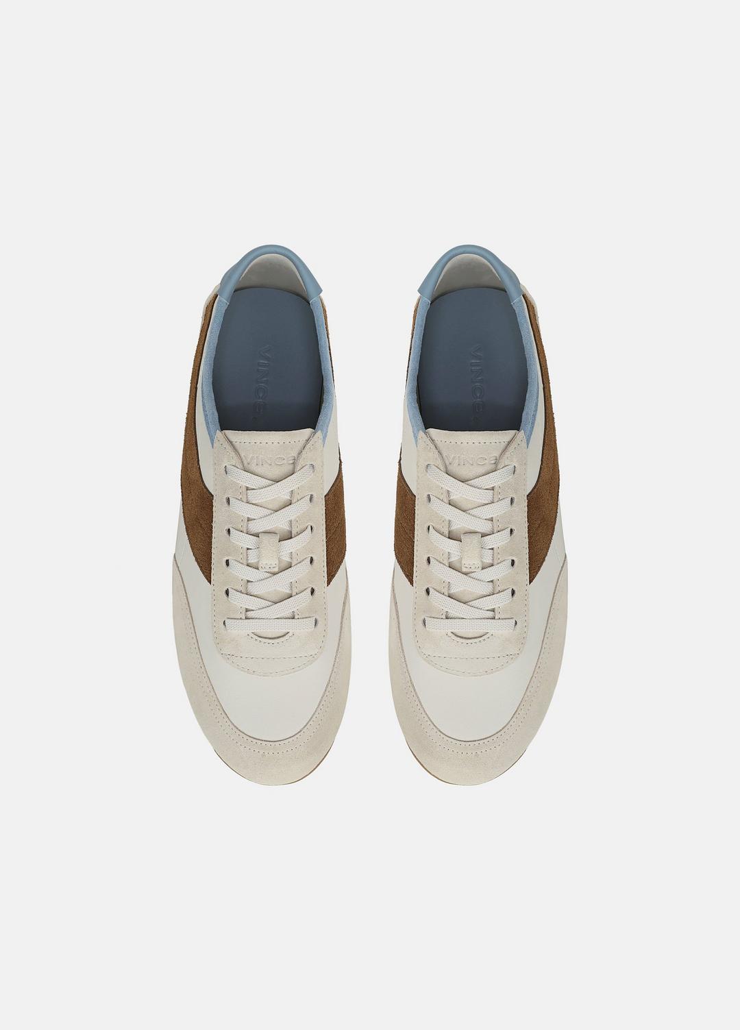VINCE LA Leather & Suede Runner Sneaker in Sneakers