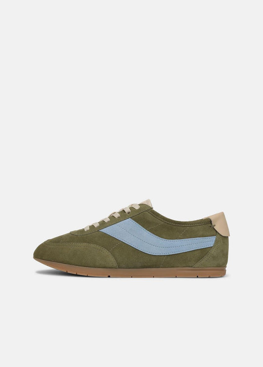 VINCE LA Suede & Leather Runner Sneaker in Sneakers