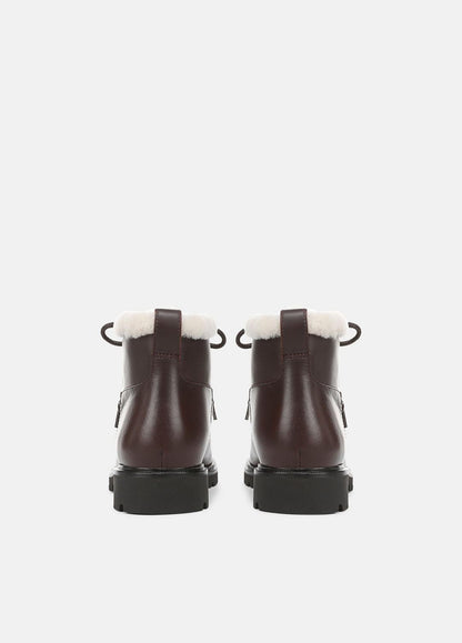 VINCE Sierra Shearling-Lined Lug-Sole Boot in Boots
