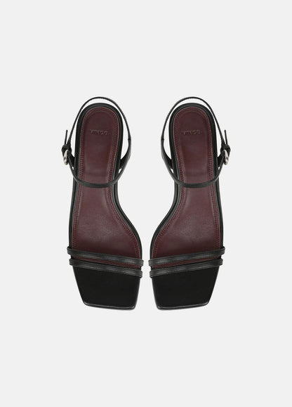 VINCE Tilda Leather Heeled Sandal in Heels