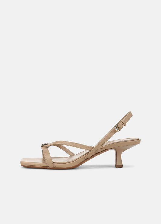 VINCE Tali Leather Slingback Sandal in Heels