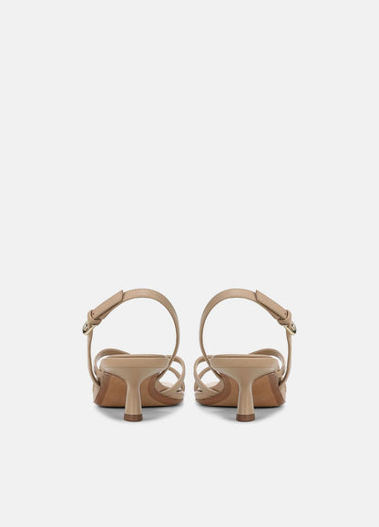 VINCE Tali Leather Slingback Sandal in Heels