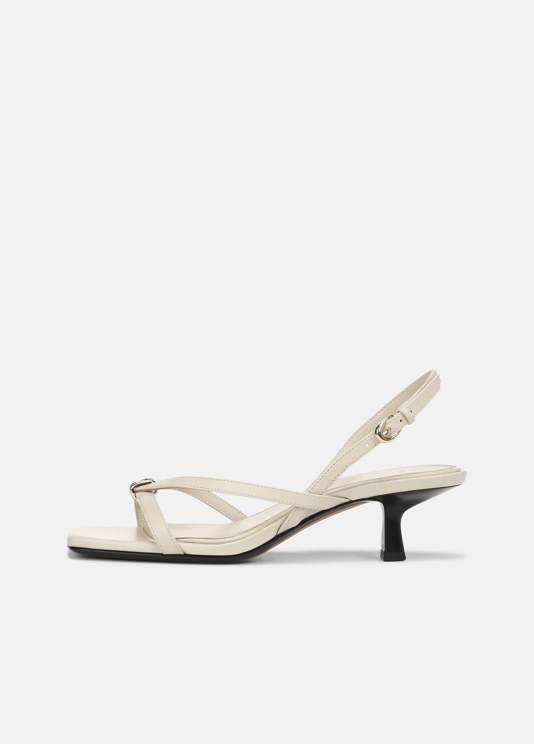 VINCE Tali Leather Slingback Sandal in Heels