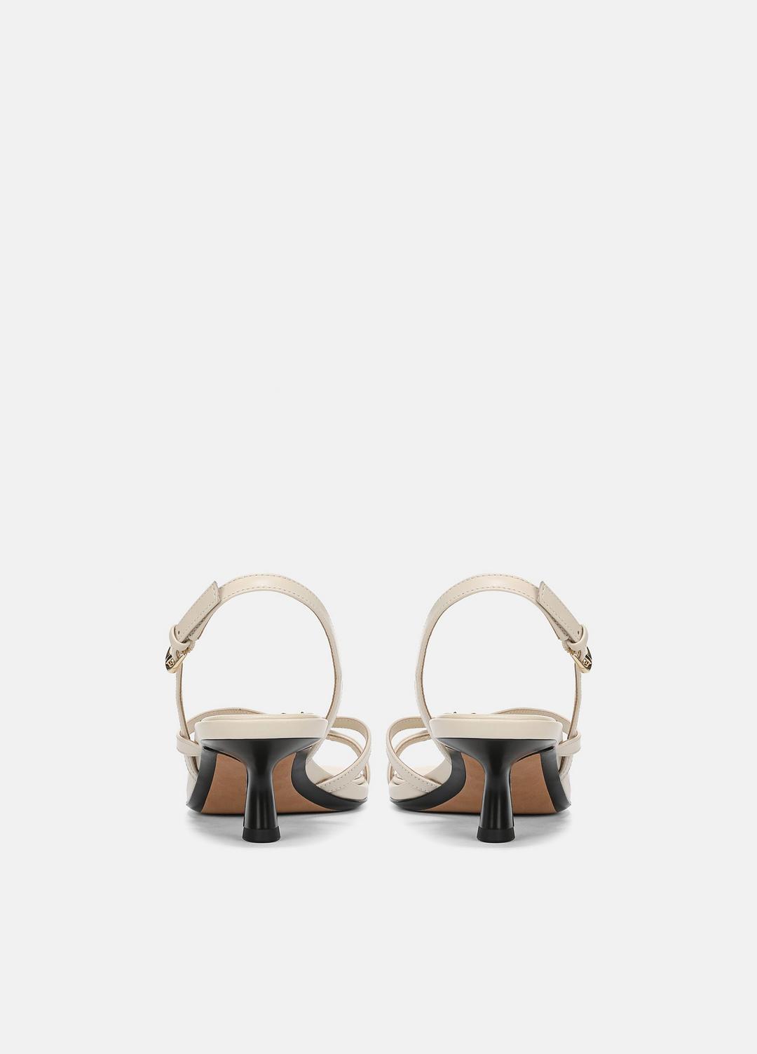 VINCE Tali Leather Slingback Sandal in Heels