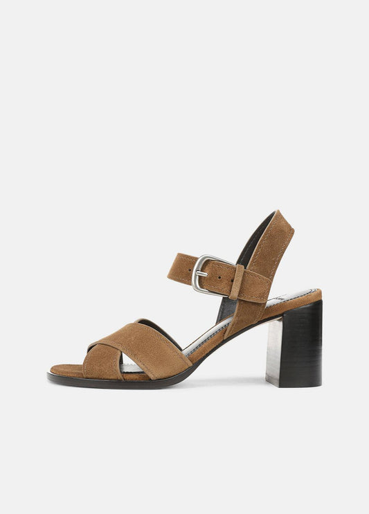 VINCE Salma Suede Heeled Sandal in Heels
