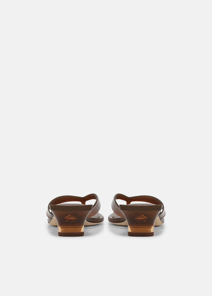 VINCE San Juan Jelly Heeled Thong Sandal in Sandals