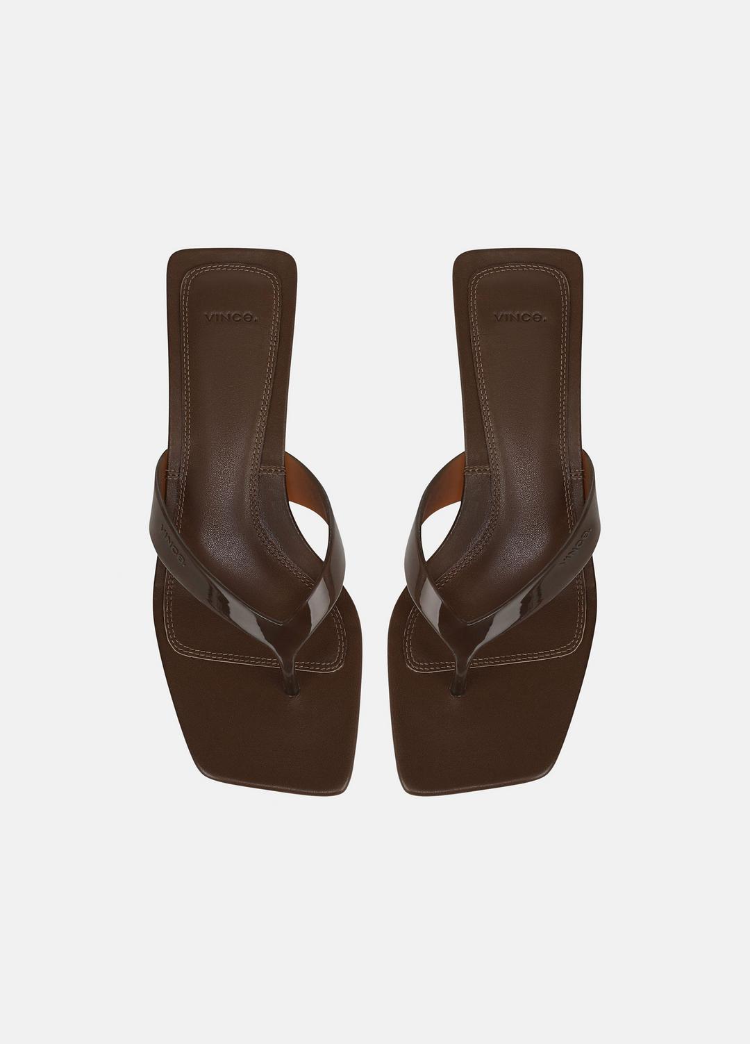 VINCE San Juan Jelly Heeled Thong Sandal in Sandals