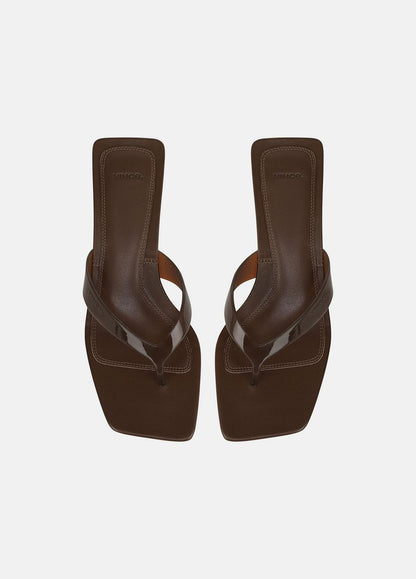 VINCE San Juan Jelly Heeled Thong Sandal in Sandals